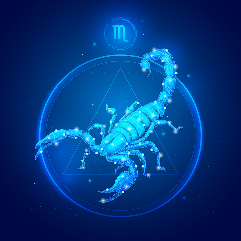 Le signe astrologique du Scorpion, de symbole ♏︎, est lié aux personnes nées entre le 23 octobre et le 22 novembre en astrologie tropicale.
